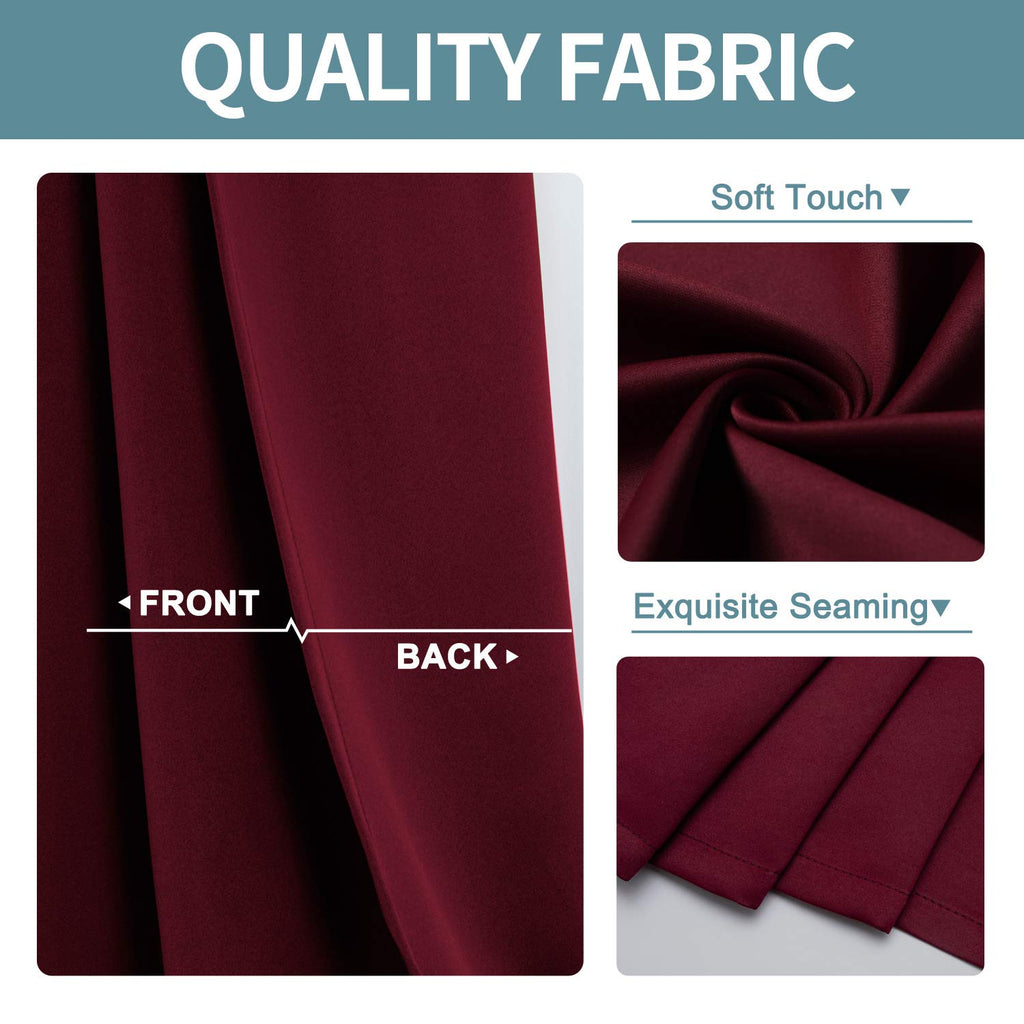 Room Divider Curtains 108 Inch Long Sliding Door Curtain 1 Panel