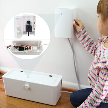 Proof Outlet Cover Box & Power Strip Cover Box (Bundle)