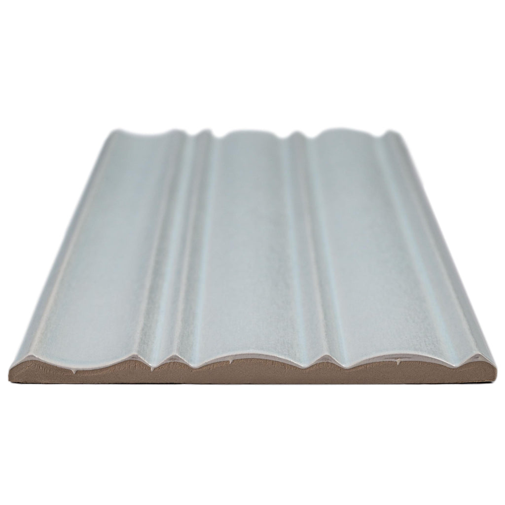 Porcelain Fluted Wall Tile |Nimbus Celestial Breeze | 7" x 16"