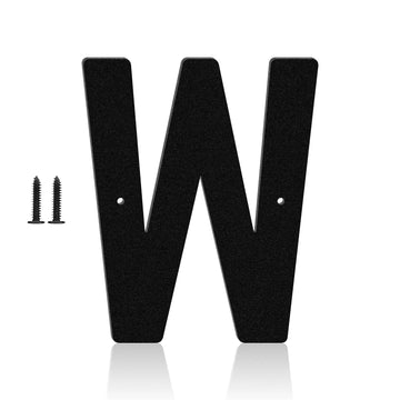 Black Modern Address Numbers, Outdoor Mailbox Numbers, Metal House Numbers and Letters, Farms, Garages Decoration