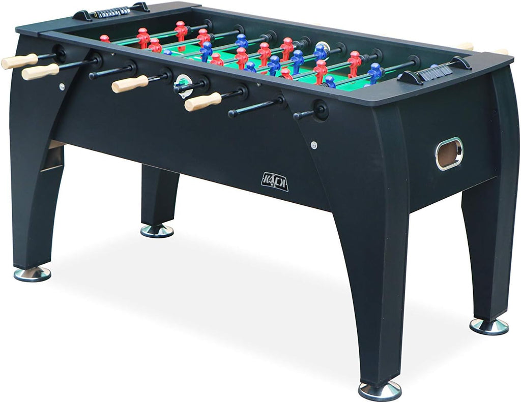 Legend 55" Foosball Table - Professional Full-Size Indoor Game for Adults & Families with Counterbalanced & Uniformed