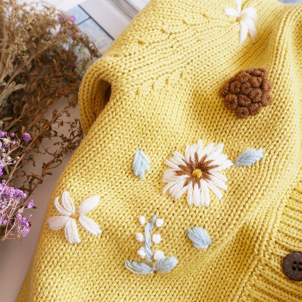 Toddler Girl Knit Cardigans Sweater