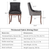 Dining Chairs Set of 4, Kitchen & Dining Room Chairs, Fabric Upholstered Dinning Chairs, Sillas De Comedor