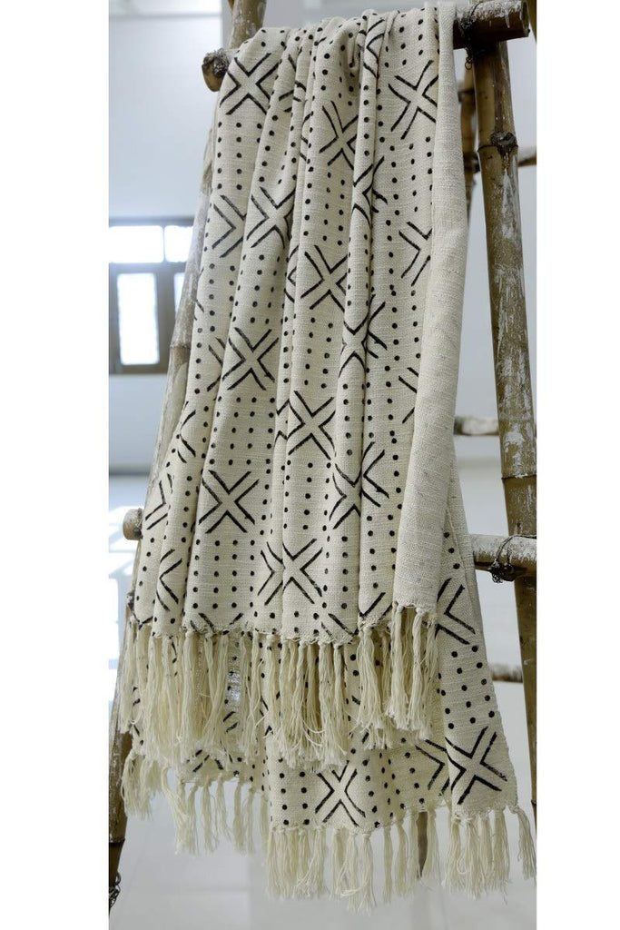 Star Boho Ethnic Hand Loomed Throw 100% Cotton Soft Tassel Blanket Handmade Bedding Throw Sofa Cover Throws (Pattern