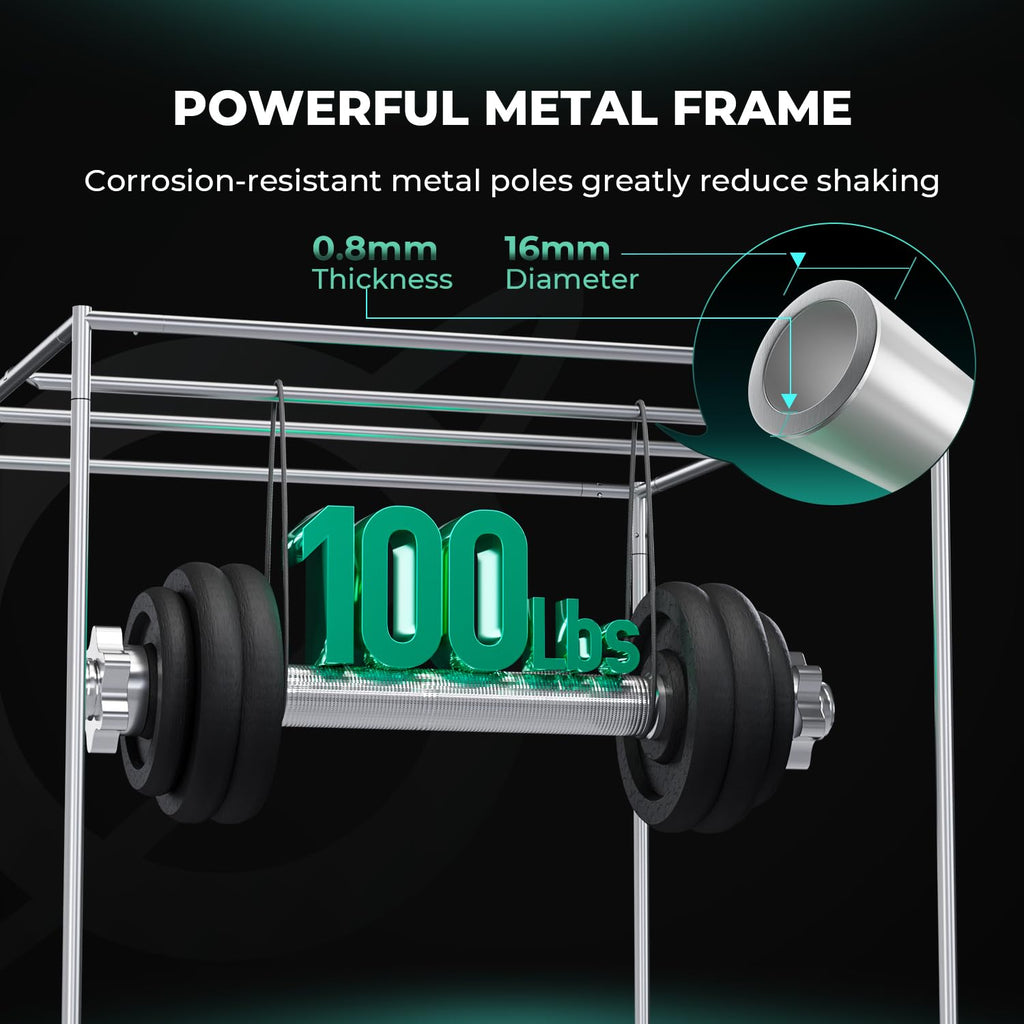 3x3 Grow Tent 36"x36"x71" Indoor Plant Growing