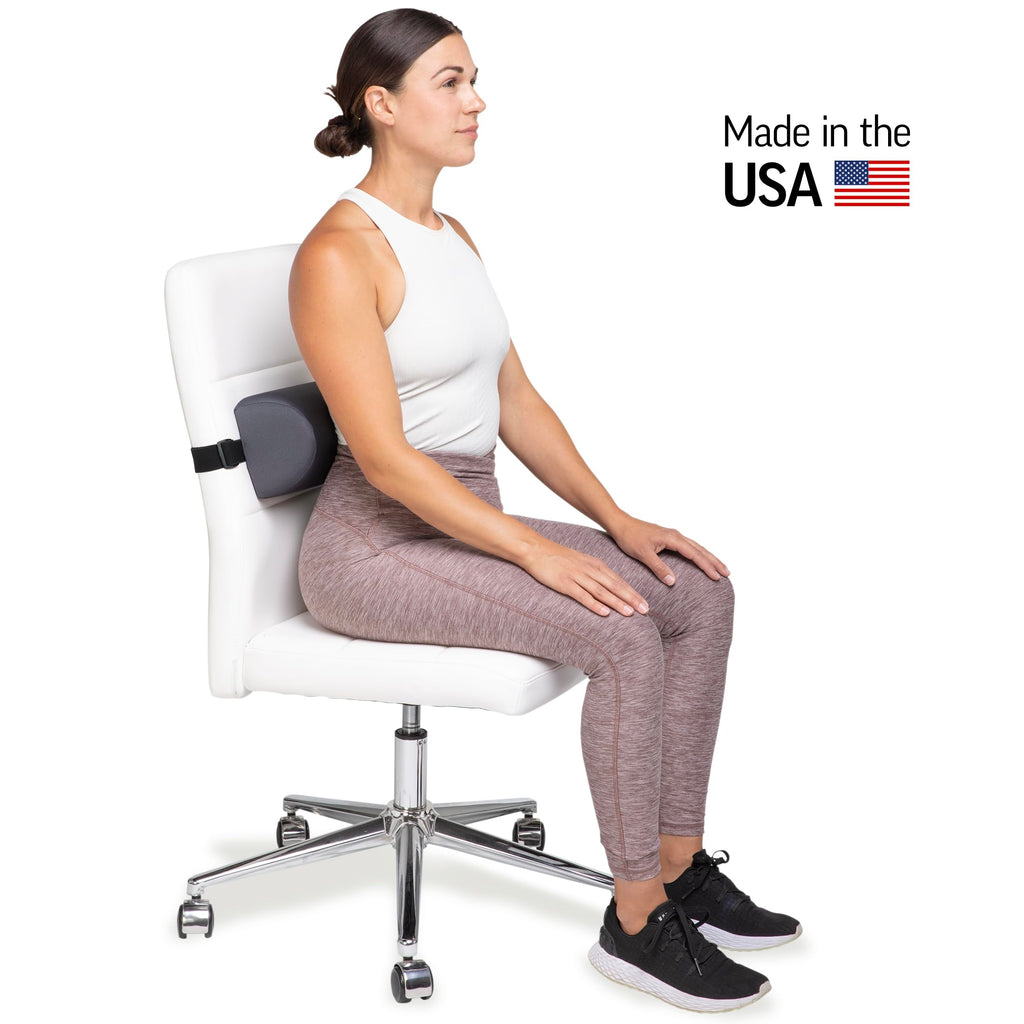 The Original McKenzie D-Section Lumbar Roll - Large, Firm Density