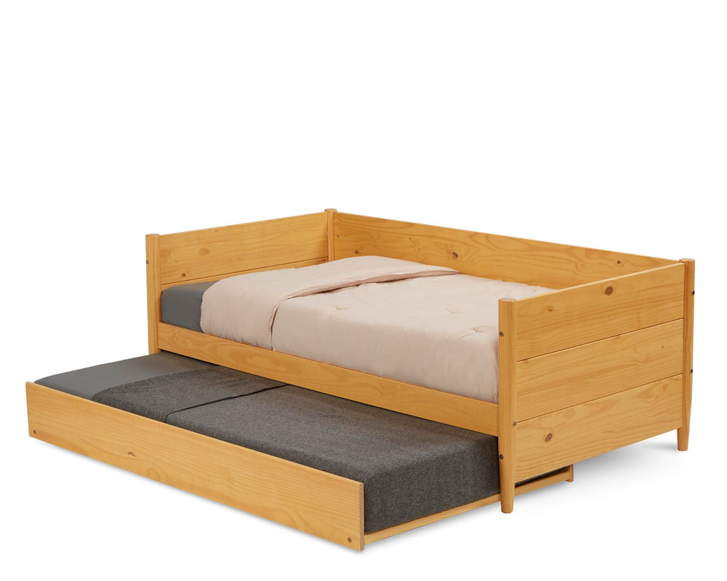 Mid-Century Daybed, Single, Scandinavian Oak, Twin