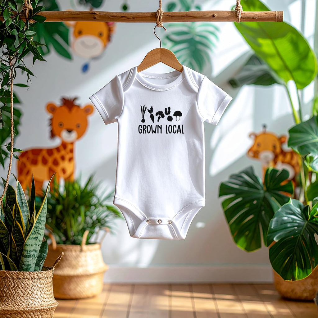 Organic Cotton Baby Onesie, Soft, breathable Unisex Infant Bodysuit