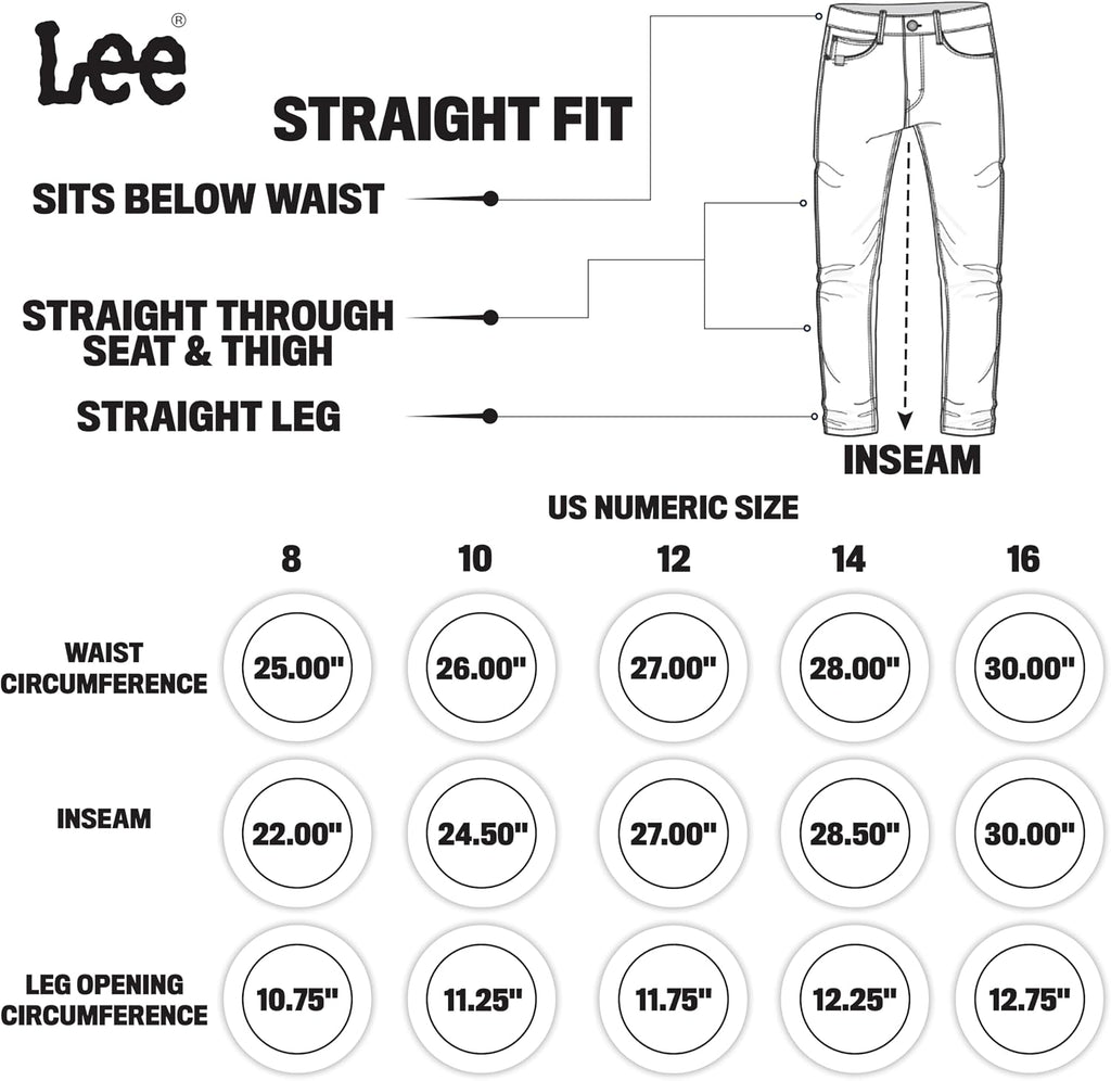 Boys' 5 Pocket Loose Fit Stretch Waist Denim Jeans