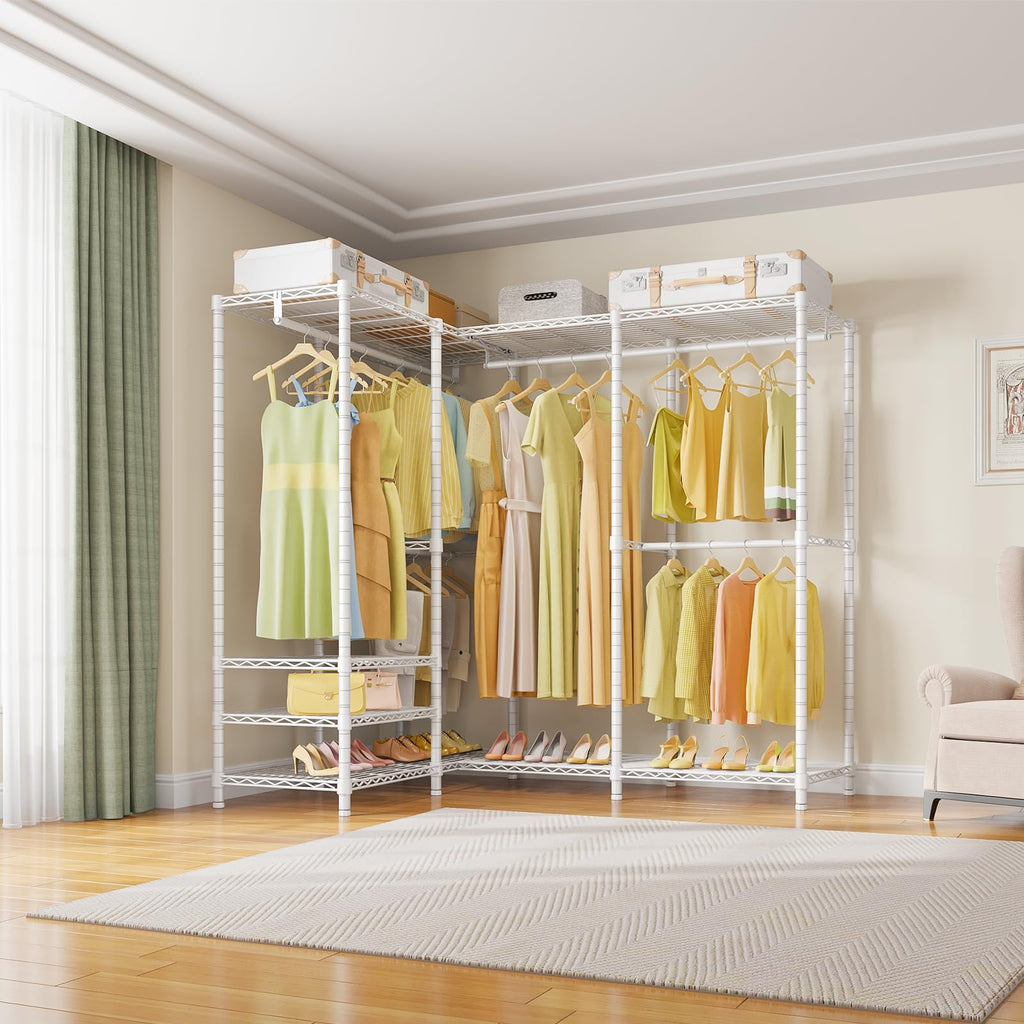 V40 Plus Clothes Rack, Large Modular Closet System for Hanging