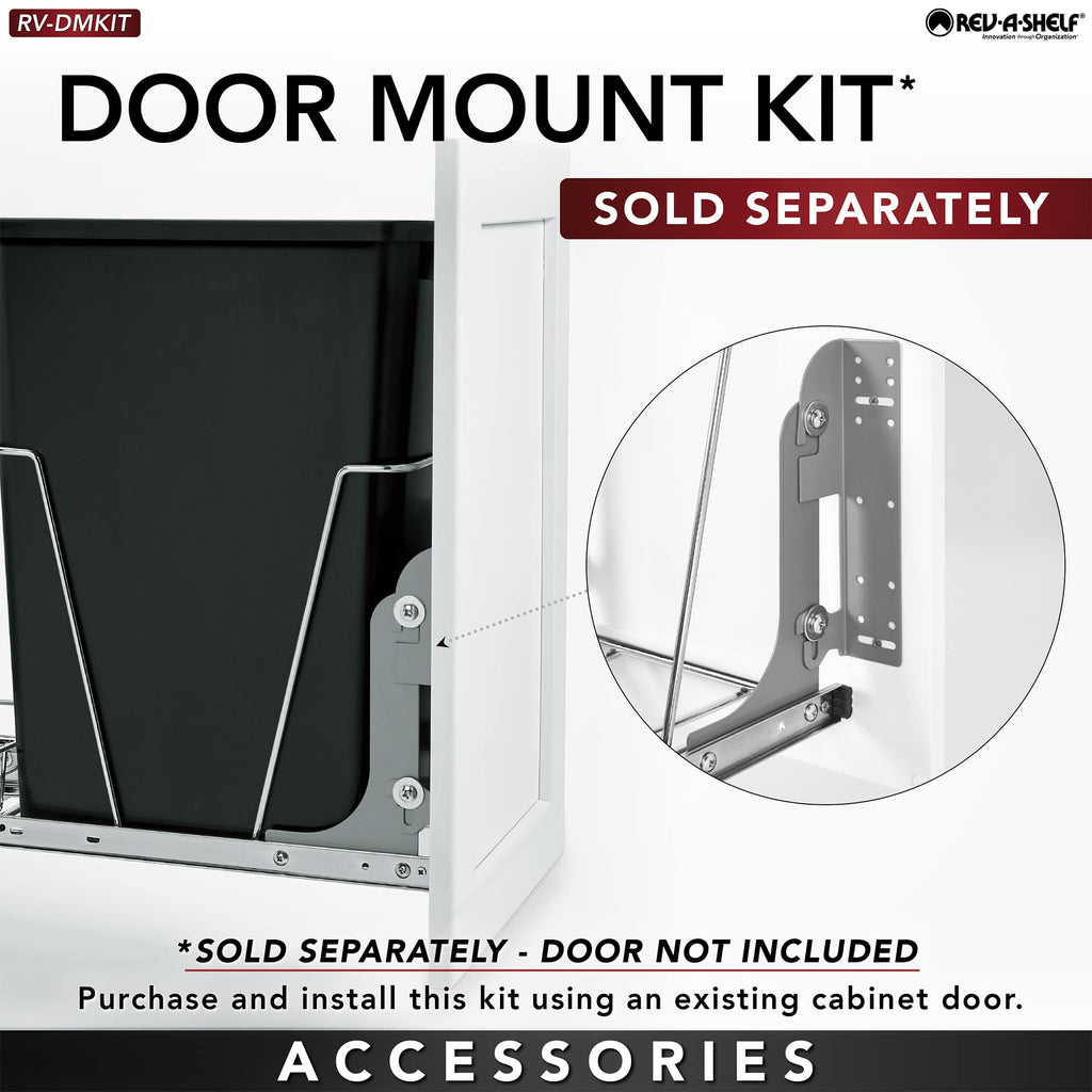 Large Pullout Clothes Hamper, Steel Frame & Polymer Laundry Bin
