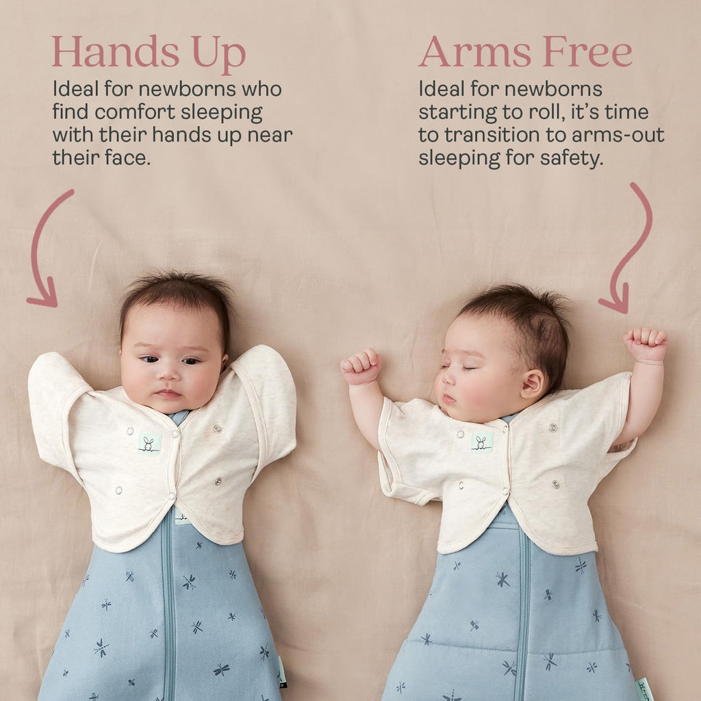 Butterfly Cardi, 2-6 Months Baby Swaddle Transition Aid
