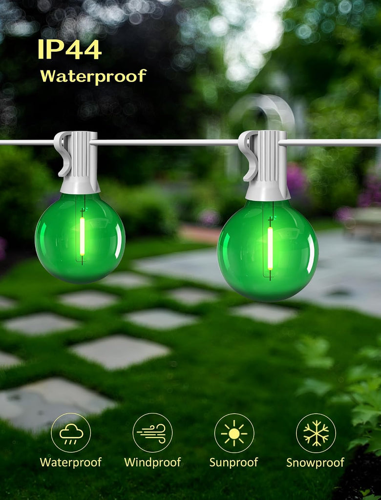 10PK G40 LED Replacement Bulbs, Shatterproof E12 Candelabra Base Bulbs