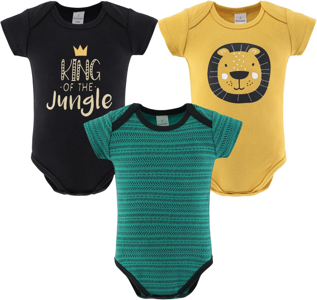 Baby Layette Gift Set for Baby Boys - 16 Piece Boy Baby Clothes to - King of the Jungle