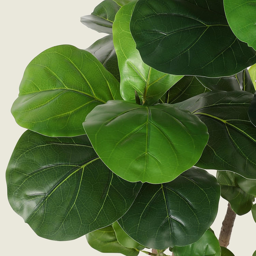 6ft Fiddle Leaf Fig Tree Artificial with Tall Exquisite Planter