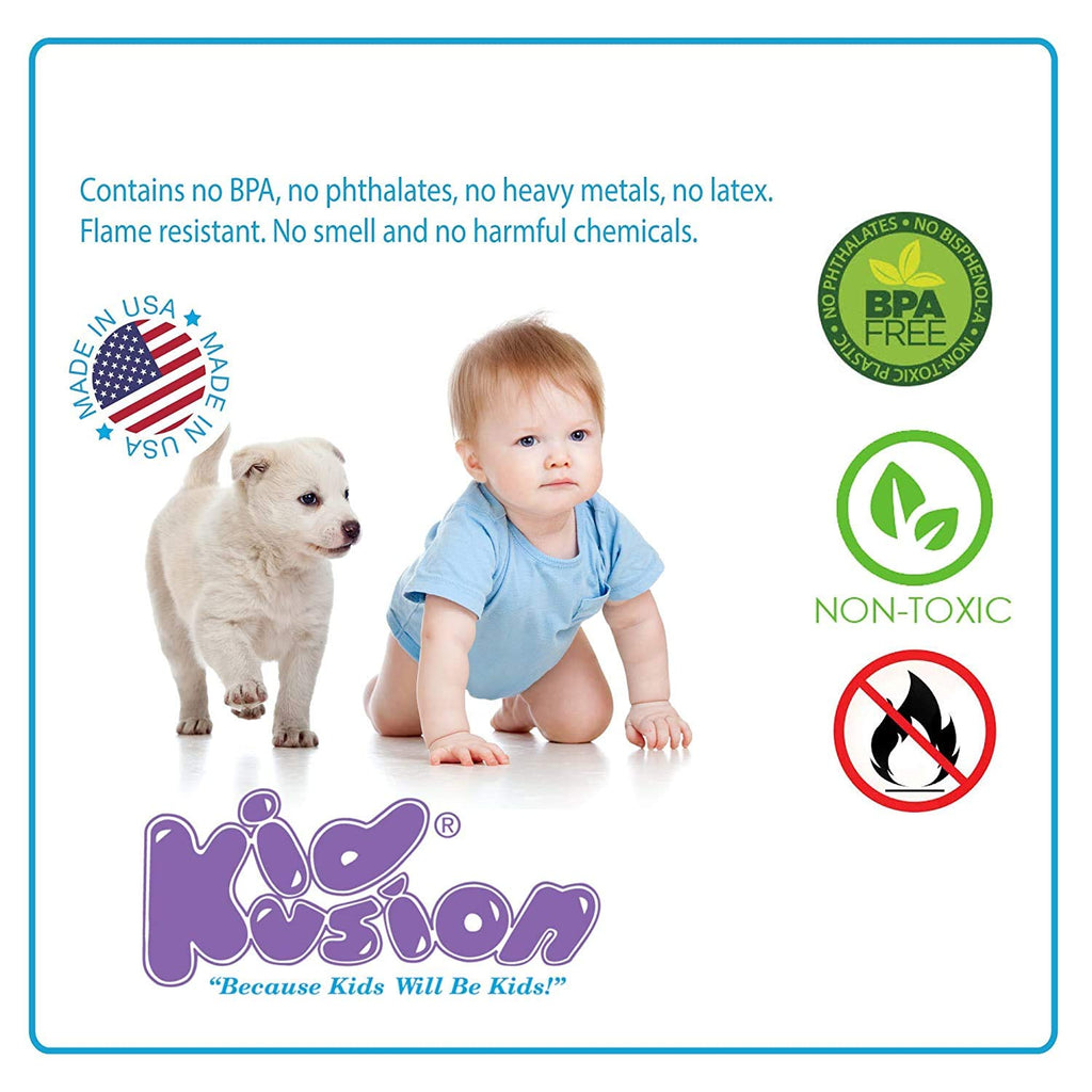 Proof Edge Guards for Safety | Made in The USA | 6 Feet | Off White | Edge Protectors for Furniture, Tables
