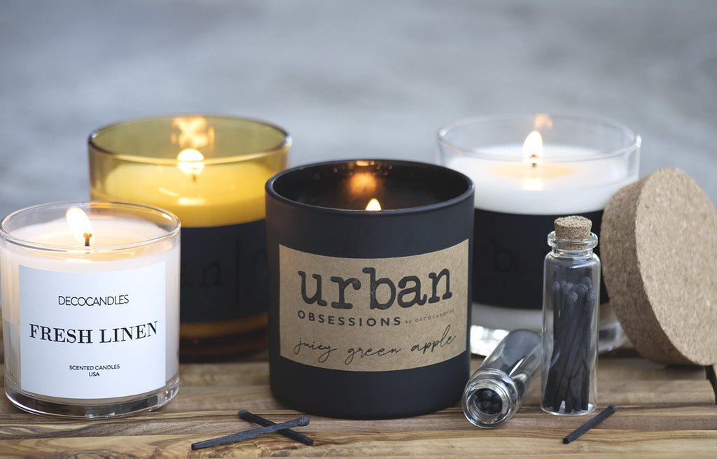 Lemongrass & Wild Basil Scented Soy Wax Candle, 9 Oz Box
