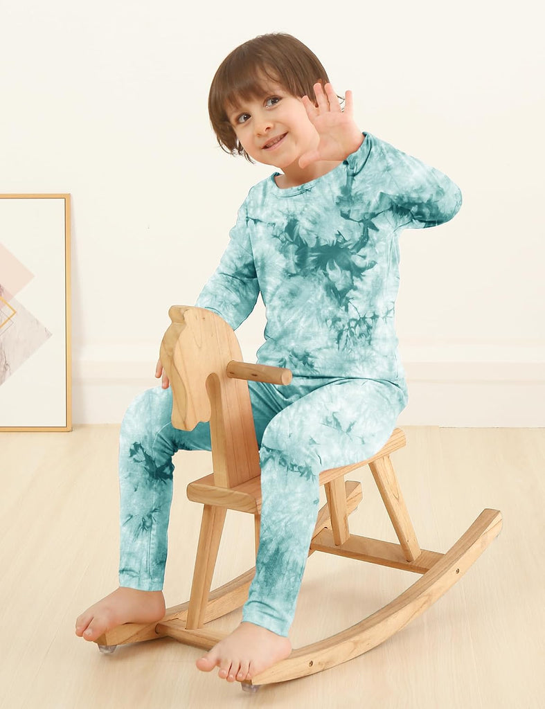 Kids Toddler Bamboo Rayon Pajamas Set Boys Girls Pjs