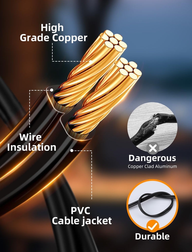 Outdoor Patio String Lights: 200Ft 60M Outside Waterproof Light - Remote Dimmable ST38 Shatterproof Bulb Connectable