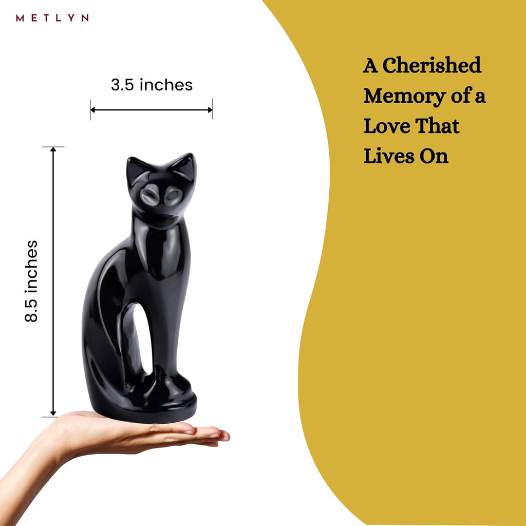 Cat Urns for Ashes - Pet Memorial Cat Urn Cat Memorial Gift, Pet Urn for Cat Ashes Keepsake Pet urns for Cats Ashes