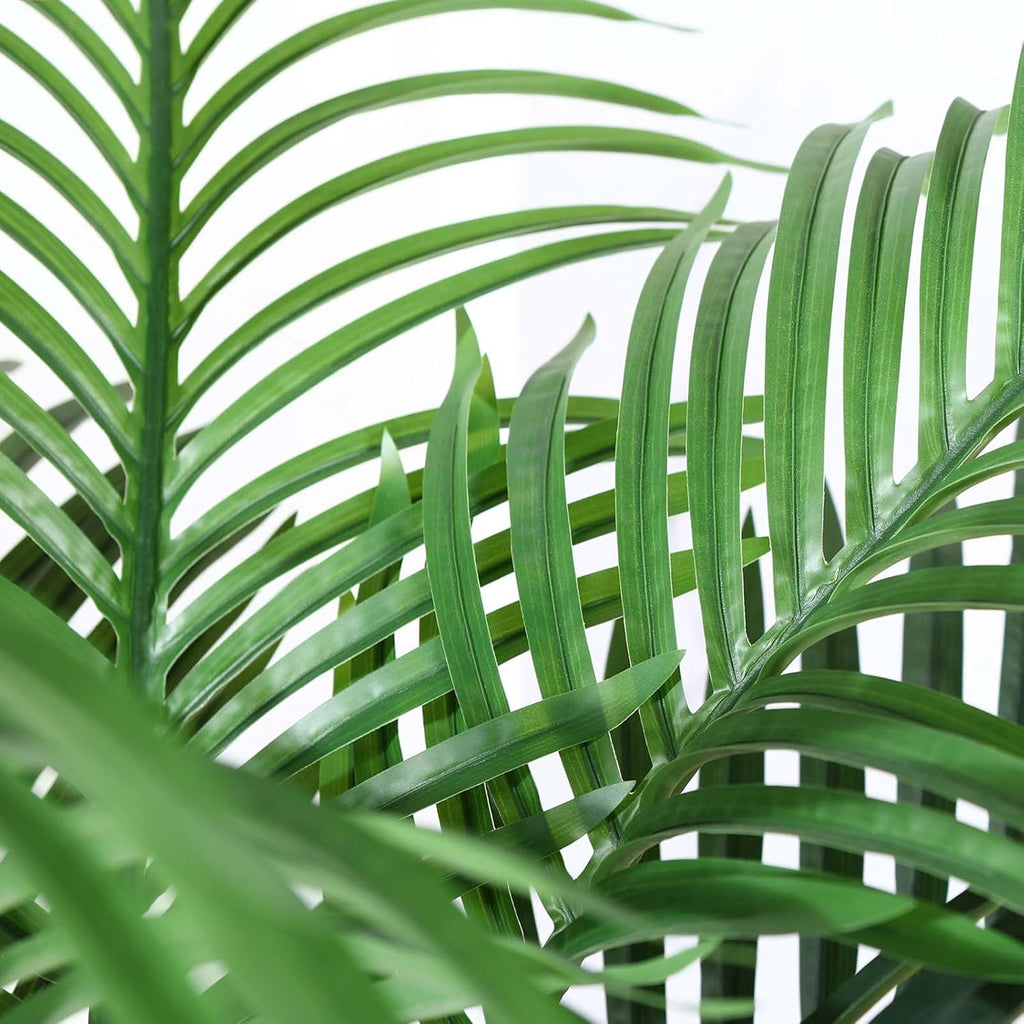 10ft Artificial Golden Cane Palm Tree, UV Resistant