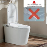 GT100 Smart Toilet,Auto Open/Close Lid, Foot Sensor,Auto Flush, Heated Seat & Fragrance System, ADA Height