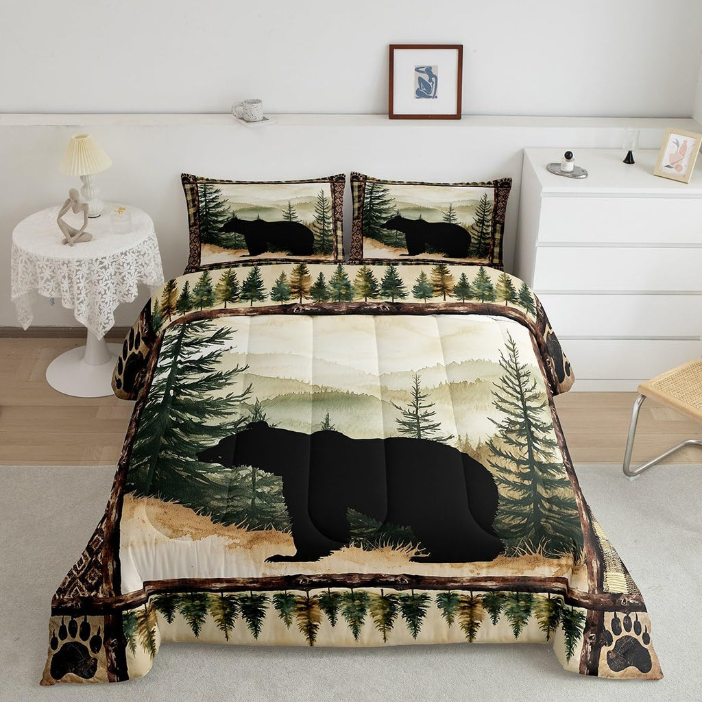 Nature Wildlife Bear Duvet Quilt