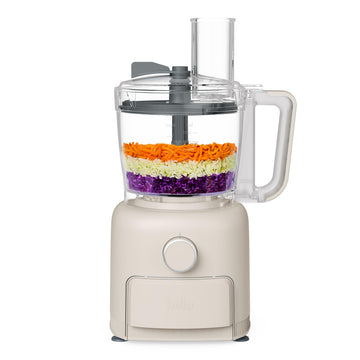 Deluxe 10-Cup Food Processor with Built-In Storage, Oatmilk