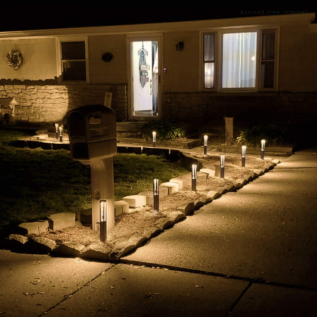 3W LED Low Voltage Path Lights Aluminum 3000K Black