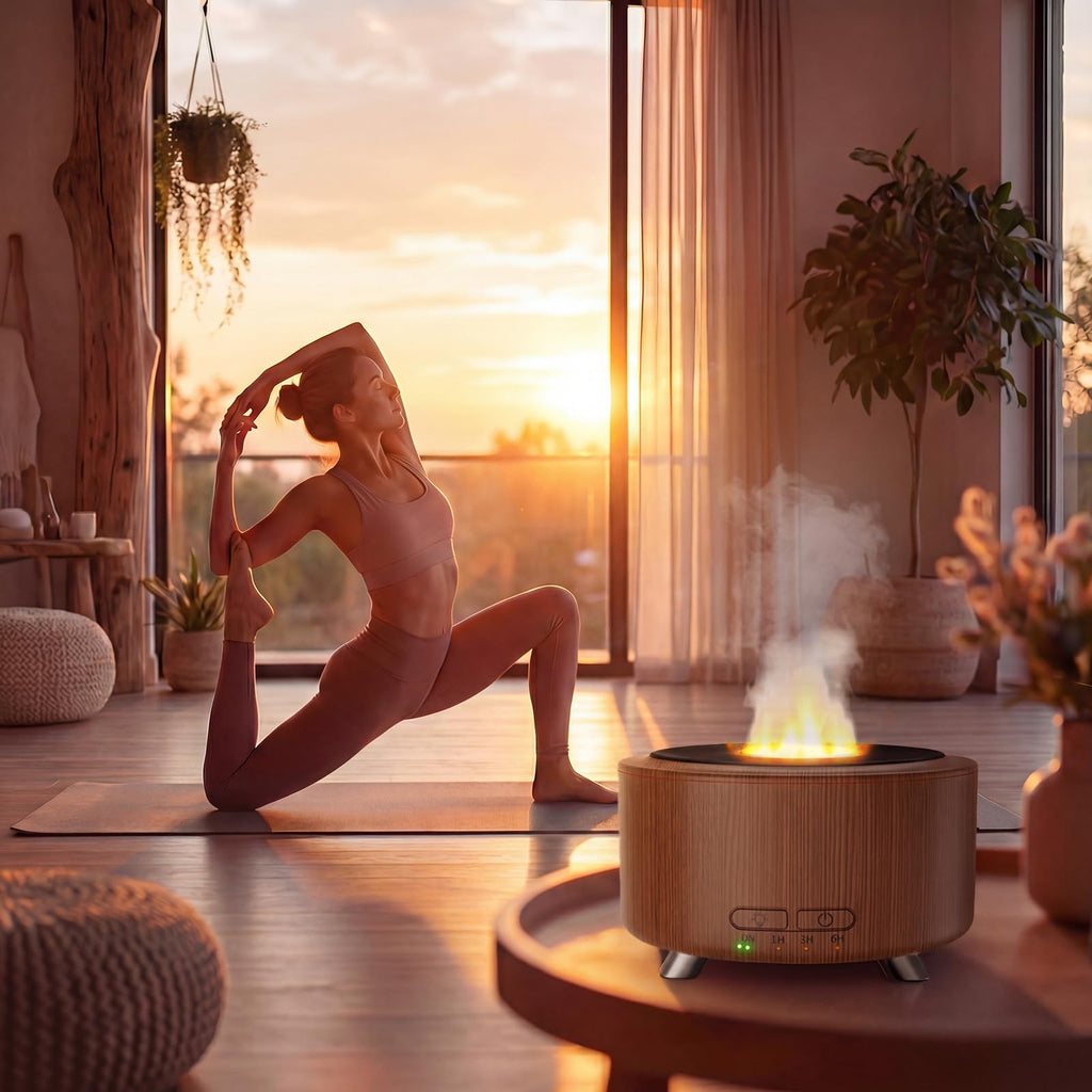 Essential Oil Diffuser, Retro Vinyl Aromatherapy Diffuser