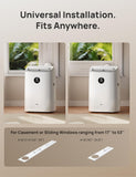 Portable Air Conditioner 318S, 8000 BTU ASHRAE (5000 BTU DOE) Smart AC Unitwith Drainage-free Cooling