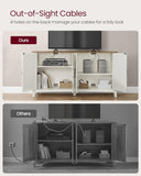 LIRY Collection - Storage Cabinet, Buffet Cabinet, Sideboard, Credenza, with Adjustable Shelves, for Living Room