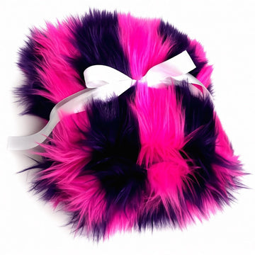 Cheshire Pink Purple Faux Fur Fabric, 60 inches Wide and Small Options, American Seller, Luxury Shag Shaggy (8x8