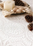 Vintage Ruffle Tablecloth for Rectangle Tables,Farmhouse Embroidered Cotton White Lace Table Cloth C