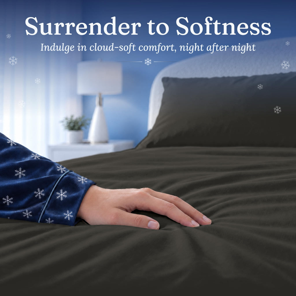 Cooling Sheets - BreezeWeave 3 PC Twin Size Cooling Bed Sheets for Hot Sleepers & Deep, Cool - Cloud Soft, Silky