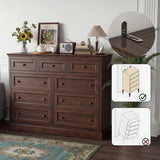 60" Sideboard Buffet Cabinet with Storage, Farmhouse Credenza with 2 Doors and 3 Drawers