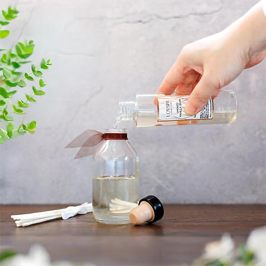 Vanilla & Patchouli Diffuser Oil - Luxury Essential Oils for Diffuser Refill & Air Freshener Room Spray - Set of 4