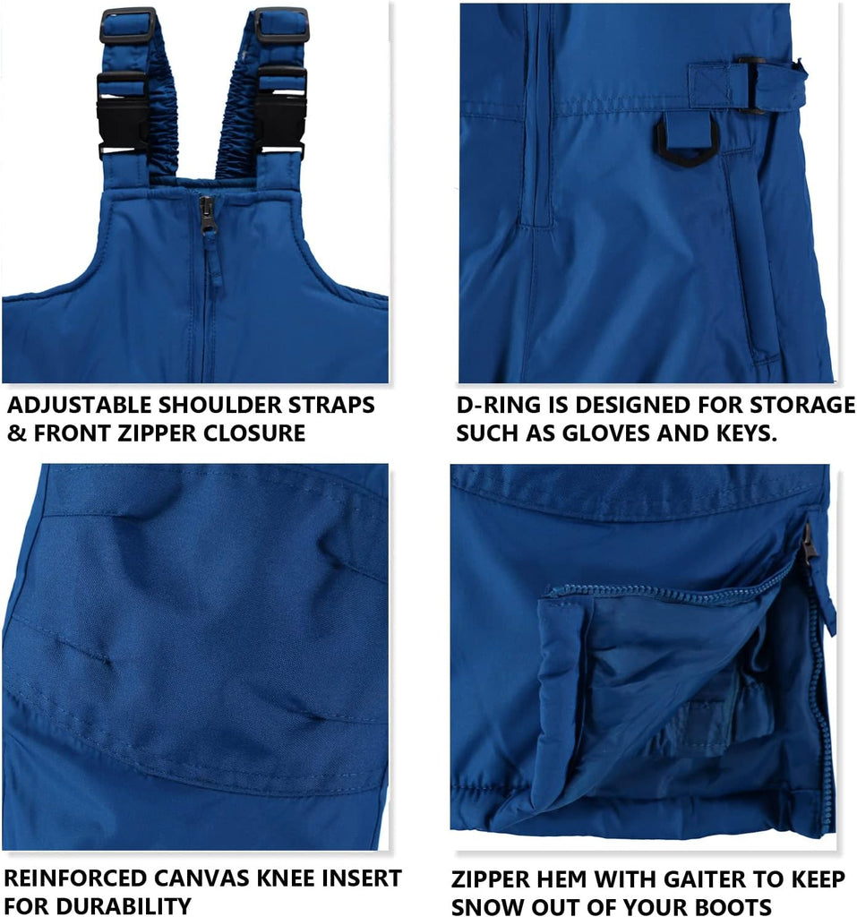 Unisex-Children Snow Bib