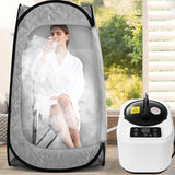 5L Sauna Steamer with Larger Volume and More Steam Output, Fcc Certified 5L & 2000W Steam Generator
