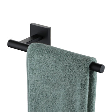 Towel Bar Matte Black Bathroom Hardware Hand Towel Rails Wall Mounted Kitchen Toilet Cabinet Paper Holder, Stainless