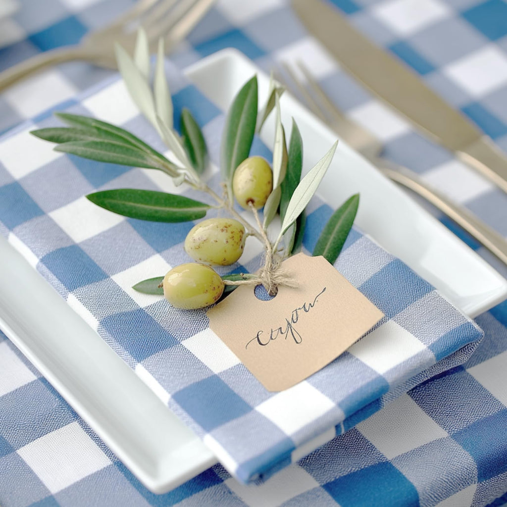 57" Width Checkered Gingham Fabric By The Yard, Plaid Fabric, for Sewing, Quilting, and Decor, DIY for Tablecloths