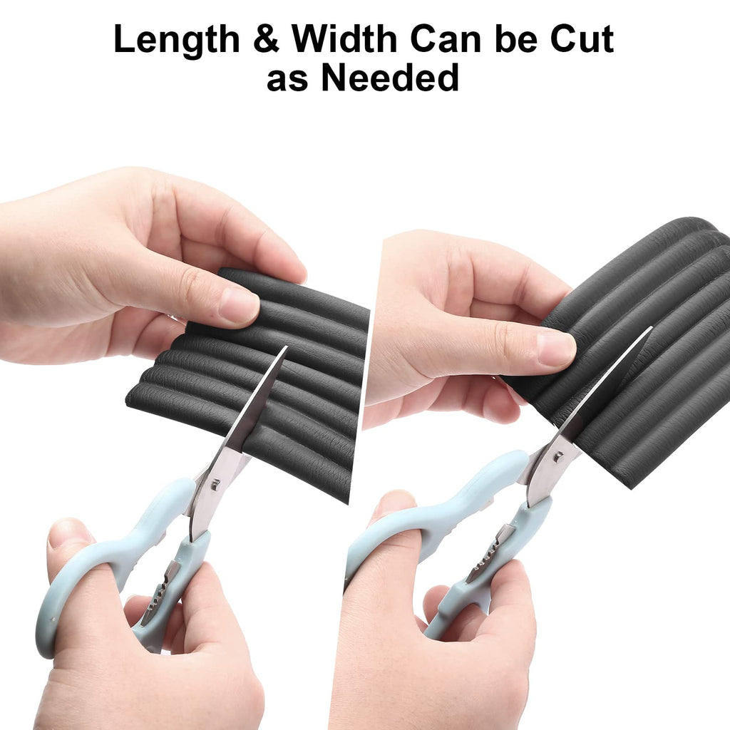 Baby Proofing Edge Corner Protector, 16.4 ft Edge Guards Padding with 3M Adhesive, Extra-Wide Soft NBR Rubber Foam