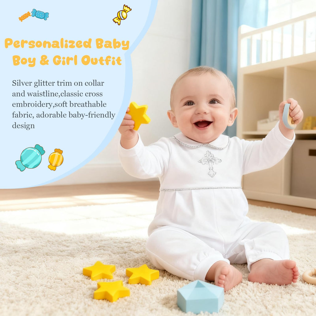 Christening Outfits for Boys Baby Boy Rompers Fall