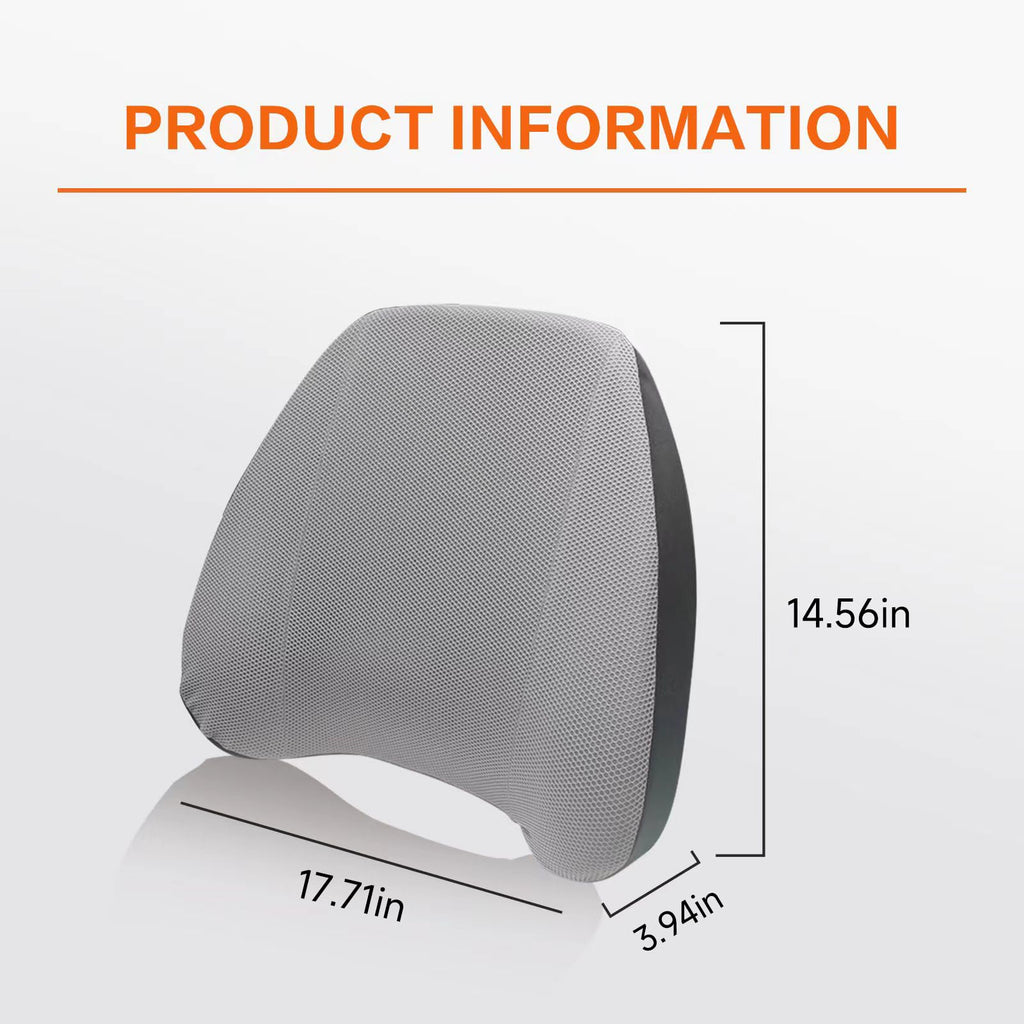 Super Comfy Lumbar Support Pillow, Car Seat Back Support Pillow for Driving