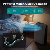 Portable Air Conditioner, Dehumidifier & Fan | 3-in-1 8,000 BTU AC With Temperature Ranges 64°F
