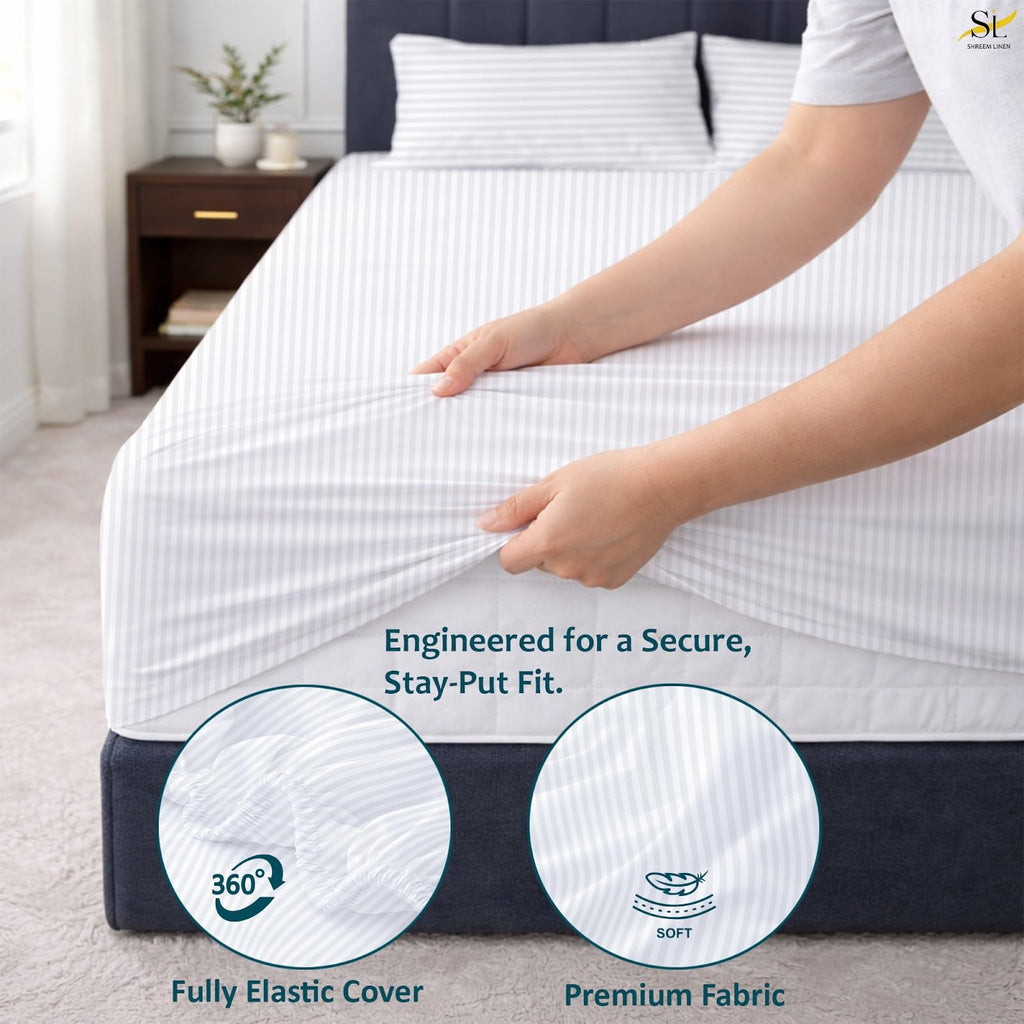 Full 4 Piece Sheet Set, Ultra Soft Microfiber Bed Sheets Full Size, Breathable Cooling Bedding, Deep Pocket Fits 8-16