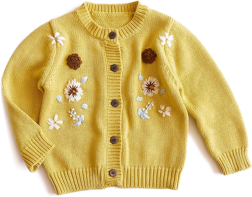 Toddler Girl Knit Cardigans Sweater
