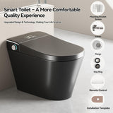 Smart Toile,One Piece Toilet with Bidet Built In,Dryer & Warm Water