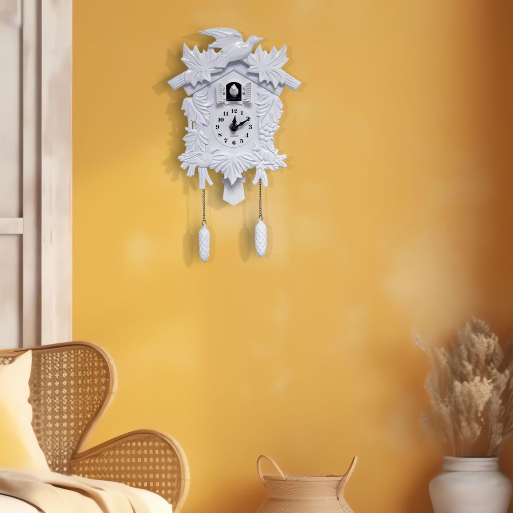 Chiming Cuckoo Clocks for Wall Bird Singing Cuckoo Clock Volume Adjustable Coo Coo Clock Christmas Cuckoo Clock Gift