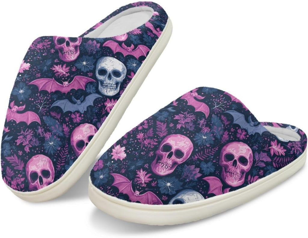 Halloween Print Warm Fall House Slippers